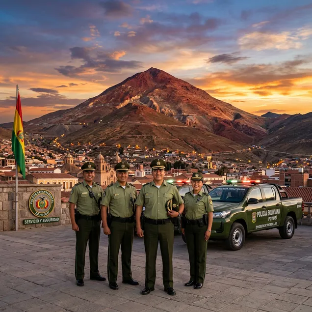 Policia Potosí Hero